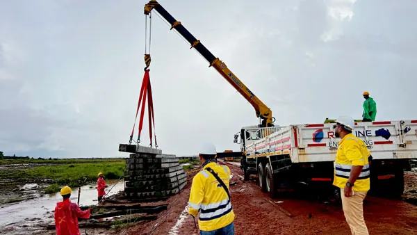 Pengiriman dan logistik proyek Rexline