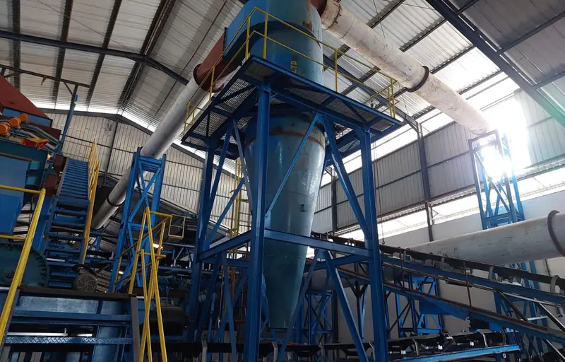 NPK Fertilizer Plant — Screening equipment, structural steel and process ductwork
