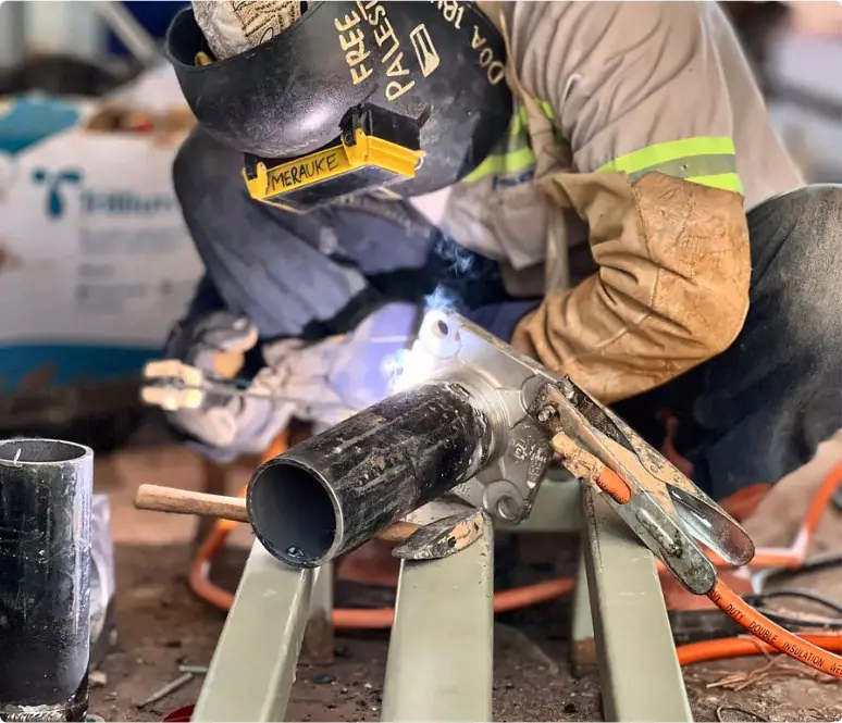 ISO Tank Fuel System — Installation, piping and welding