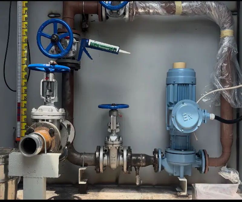 Containerised Mobile Fuel Tanks — Dispenser bay and pump set