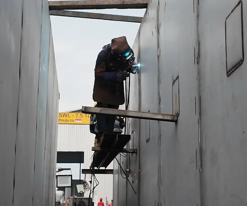 Containerised Mobile Fuel Tanks — Dispenser bay and pump set