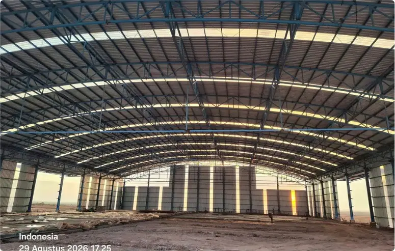 T-Workshop Complex, 13,360 m² — Roof and cladding, August 2026