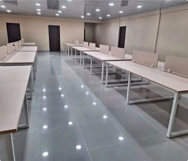 Permanent Workshop, Office & Support Facilities — Office block, fitted out