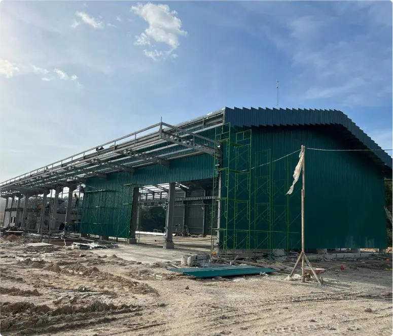 Coal Washing Plant Infrastructure — Cladding and building close-out