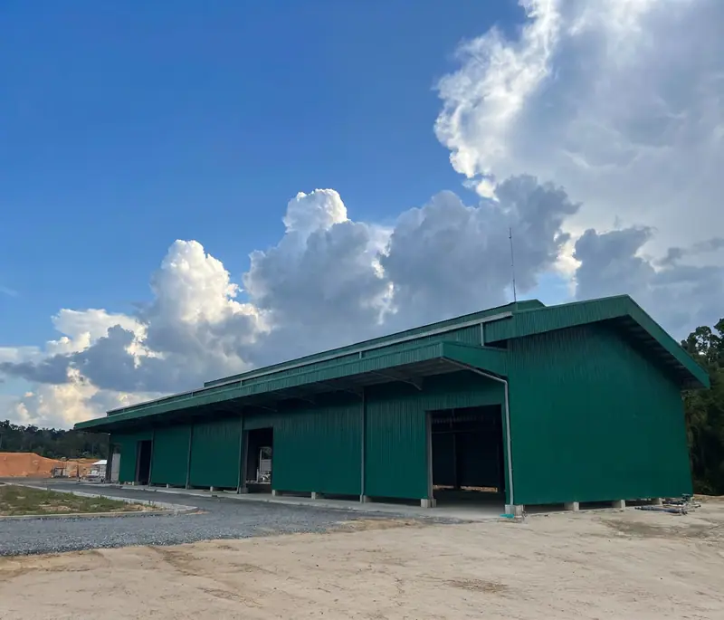 Coal Washing Plant Infrastructure — Cladding and building close-out