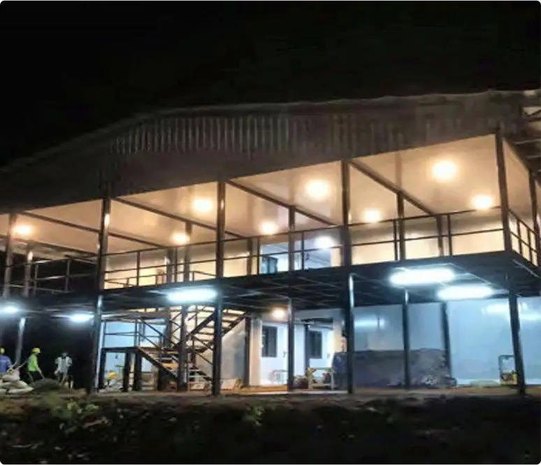 Two-Storey Workforce Housing — Housing blocks and access